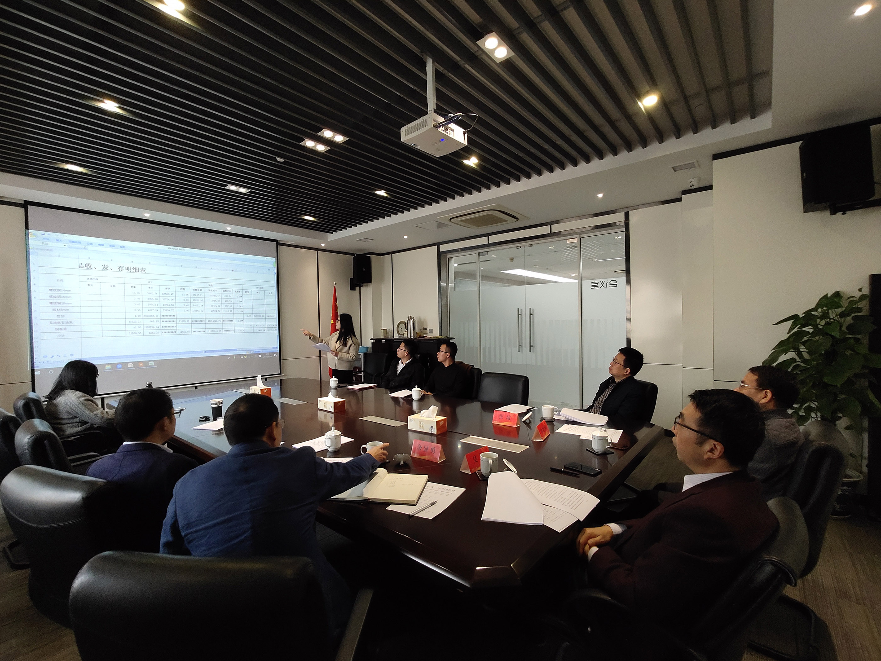 集團(tuán)公司召開管培生階段性考評答辯會