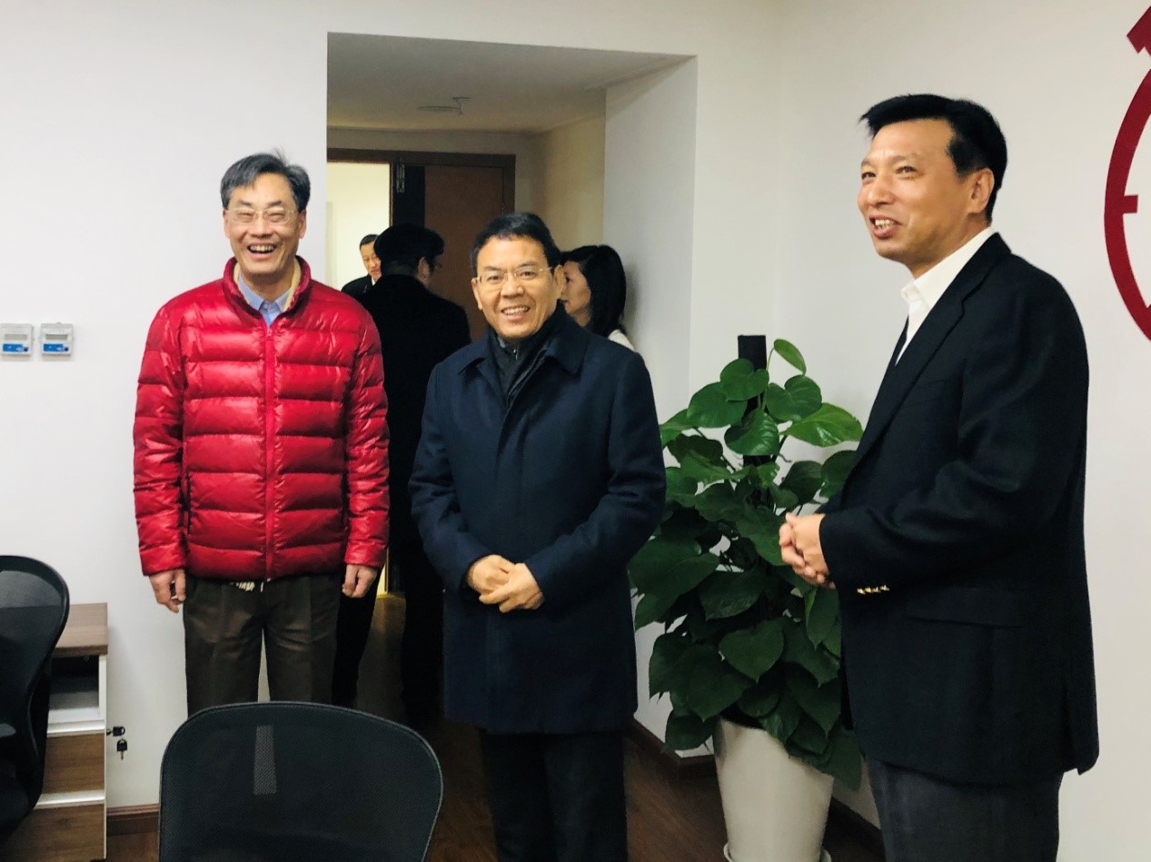 集團公司領導新年走訪藝創公司