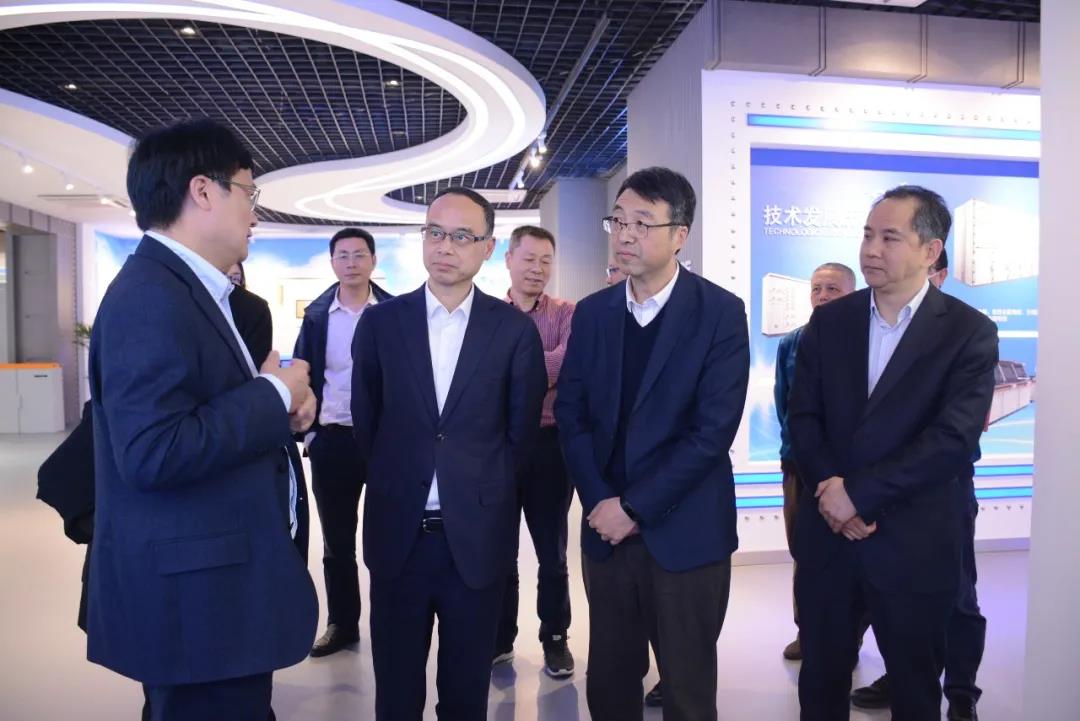 省國資委副主任、黨委委員姜揚劍一行赴國瑞科技調研座談